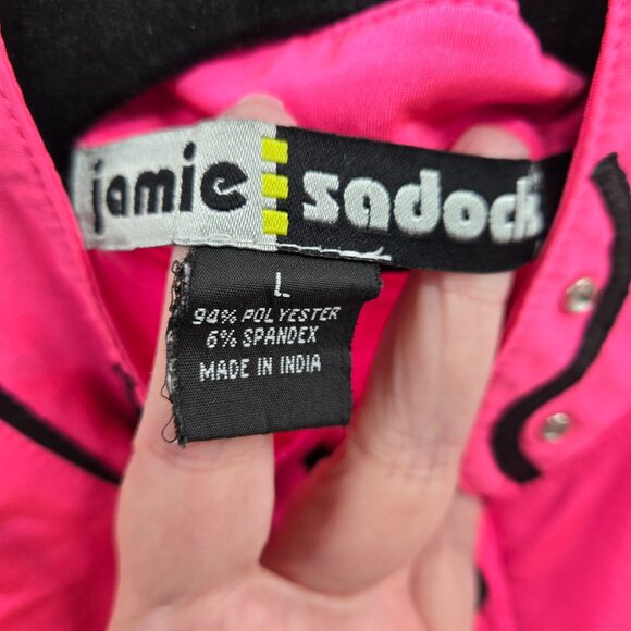 Jamie Sadock Pink Sleeveless Sporty Golf Shirt Size Large - Picture 10 of 13